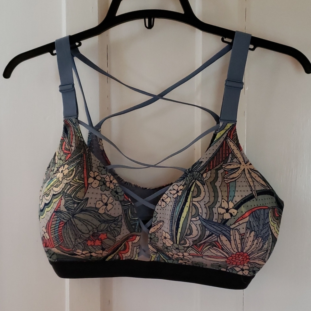 Patterned Sports Bra